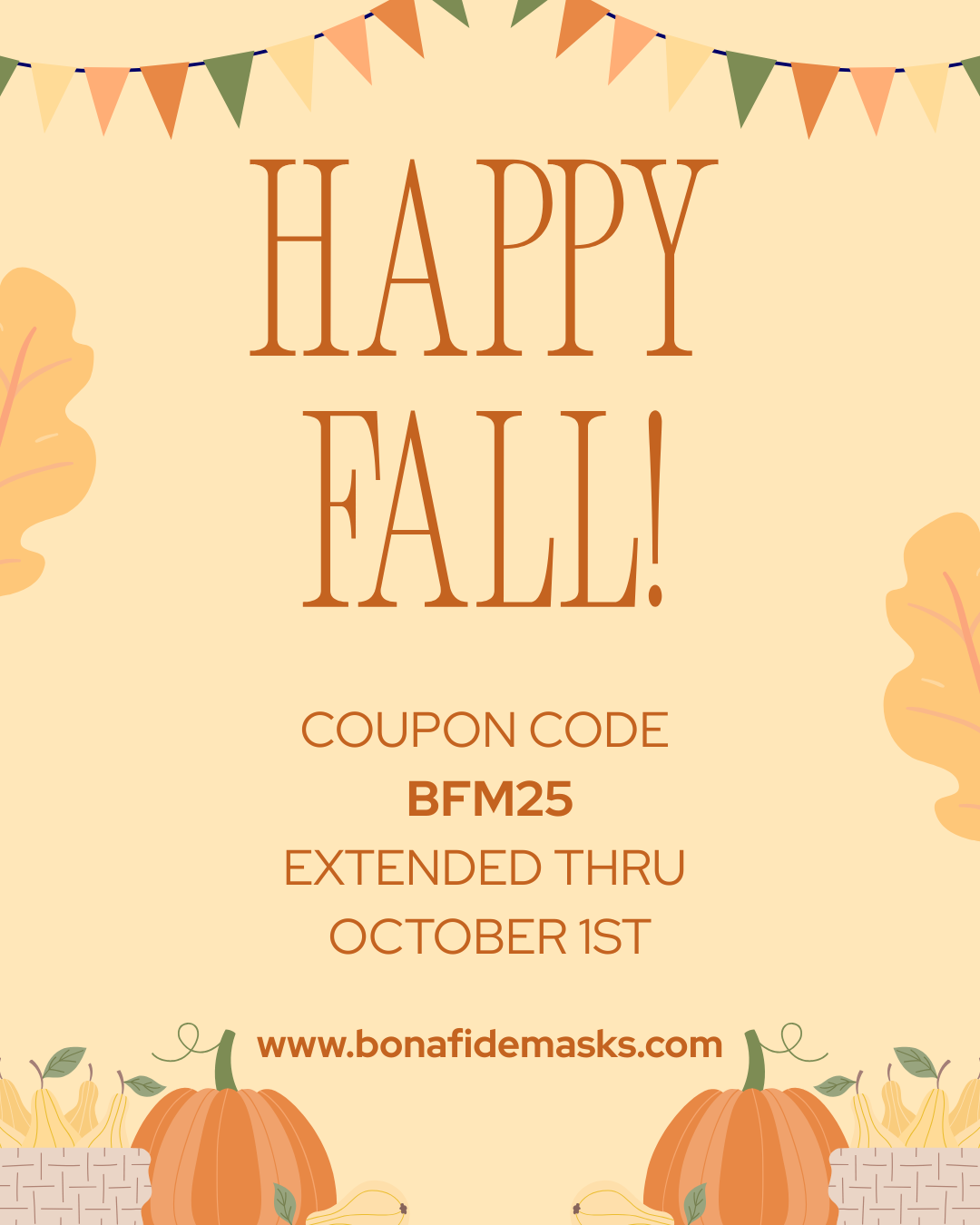 Fall graphics. Announcing a company update from our President.